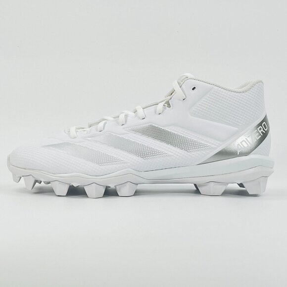 Adidas Adizero Impact.2 Molded \'White\' IF5103 Football Cleats size 11.5 READ
